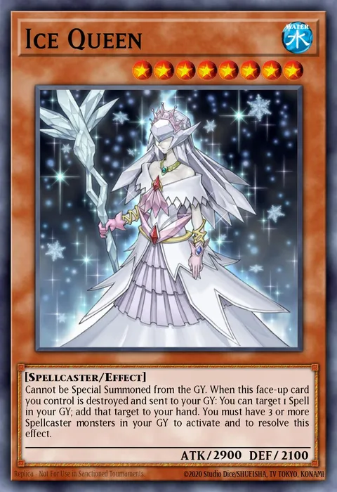 Ice Queen trading card
