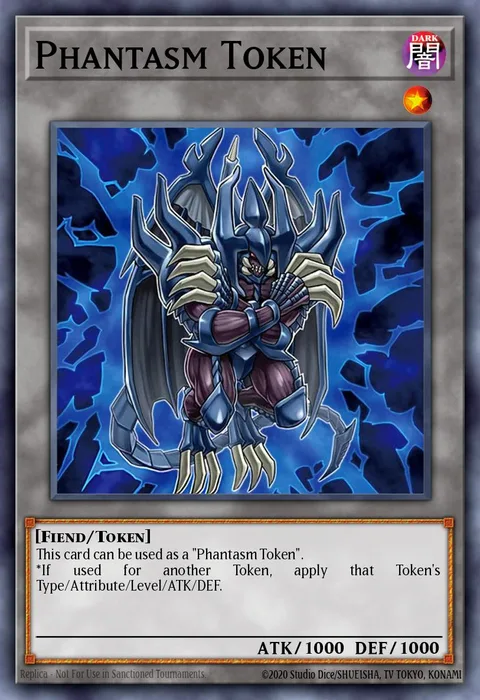 Phantasm Token trading card