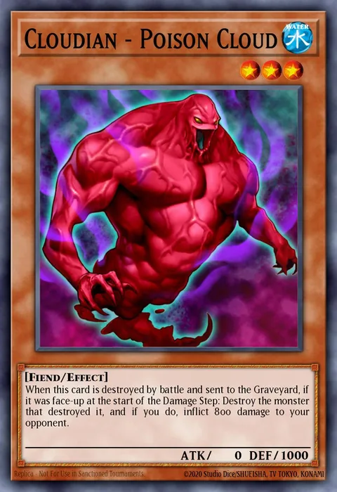 Cloudian - Poison Cloud trading card