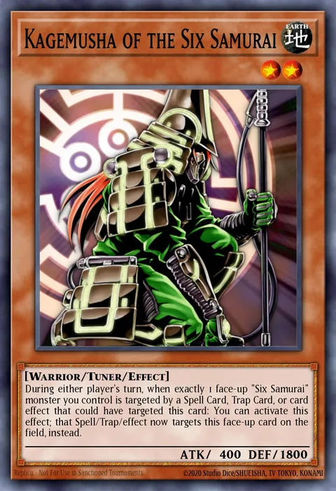 Kagemusha of the Six Samurai trading card
