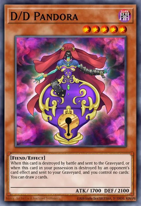 D/D Pandora trading card