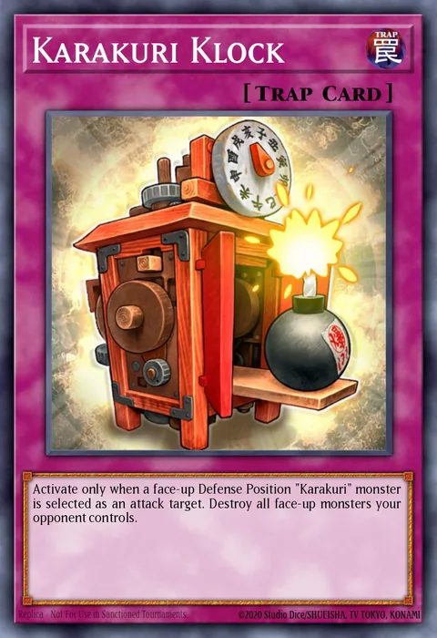 Karakuri Klock trading card