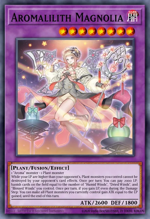 Aromalilith Magnolia trading card
