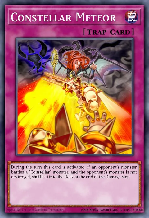 Constellar Meteor trading card