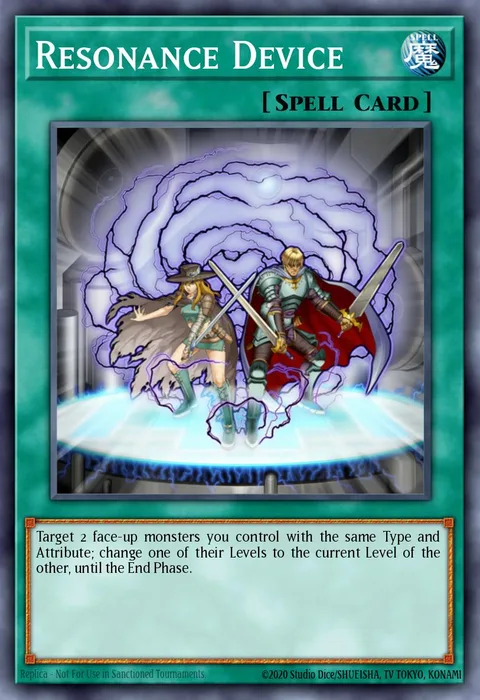 Resonance Device trading card