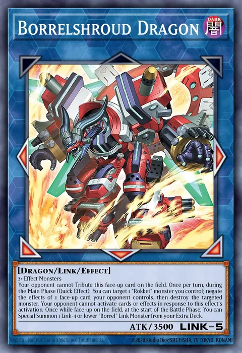 Borrelshroud Dragon trading card