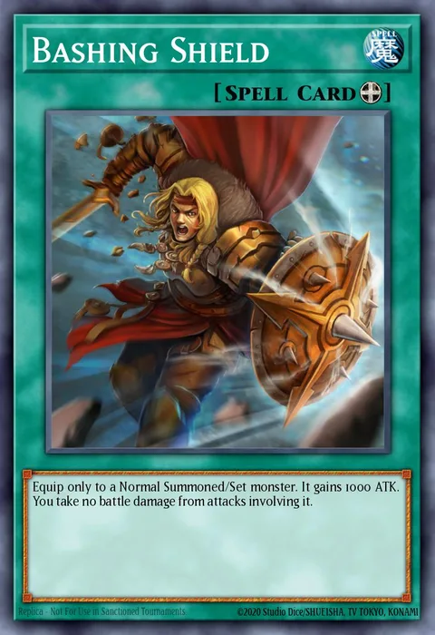 Bashing Shield trading card