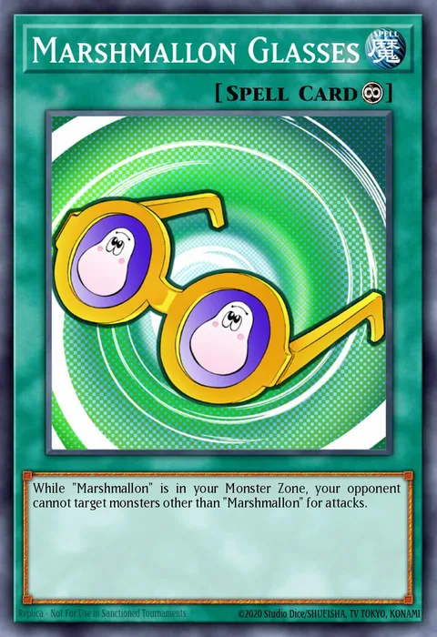 Marshmallon Glasses trading card