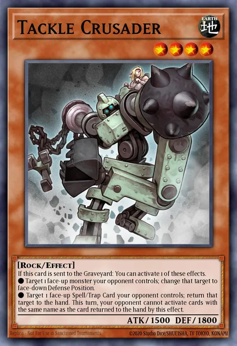 Tackle Crusader trading card