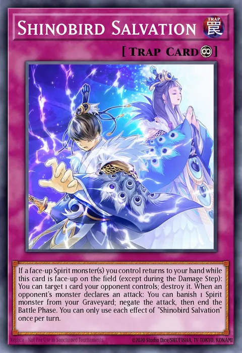 Shinobird Salvation trading card
