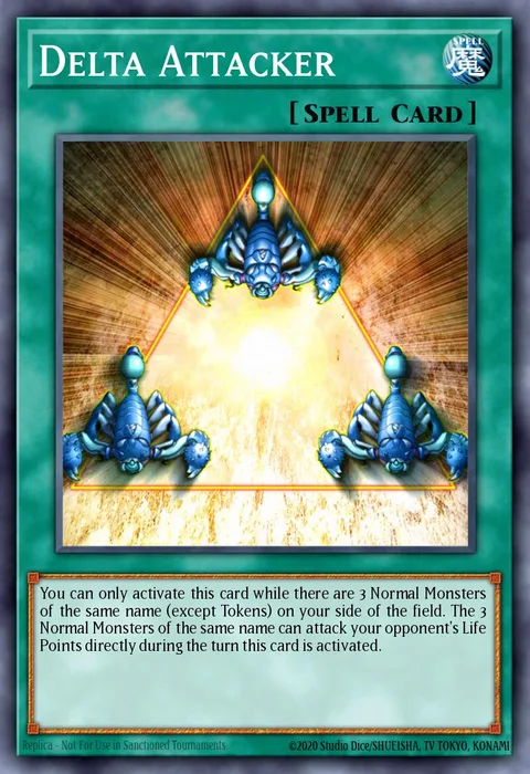 Delta Attacker trading card