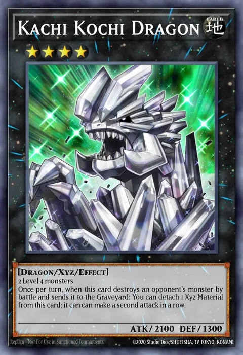 Kachi Kochi Dragon trading card
