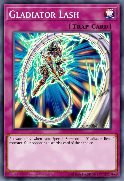 Gladiator Lash trading card