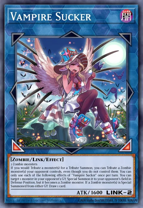 Vampire Sucker trading card