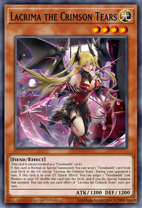 Lacrima the Crimson Tears trading card