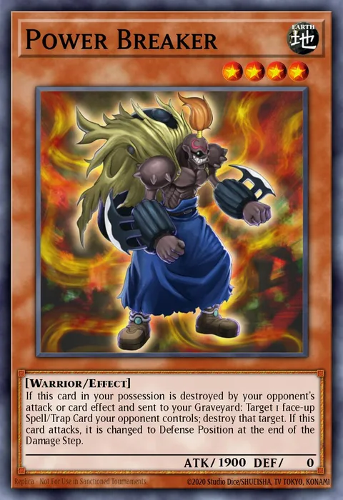 Power Breaker trading card
