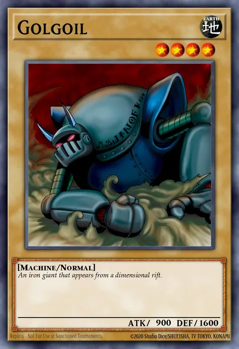 Golgoil trading card