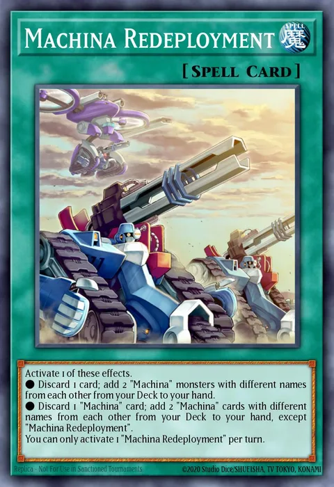 Machina Redeployment trading card