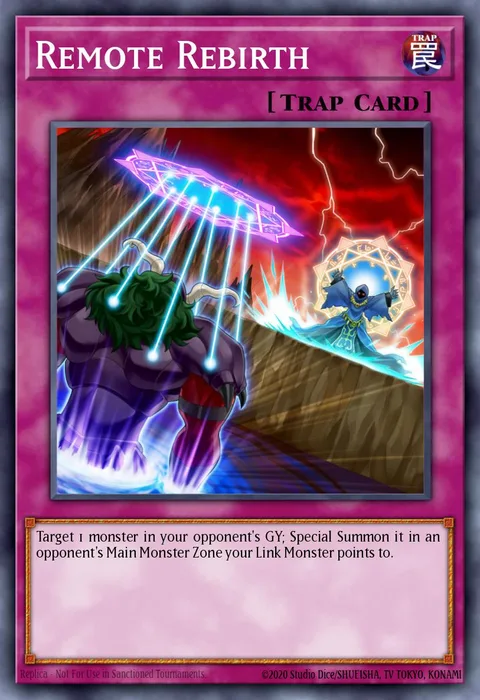 Remote Rebirth trading card