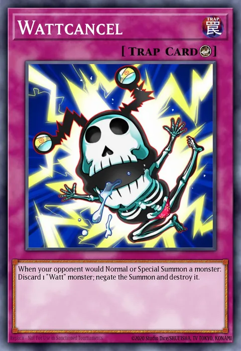 Wattcancel trading card