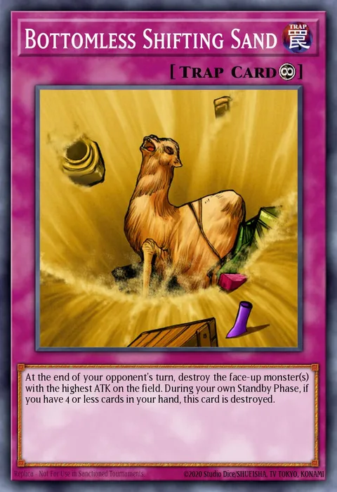 Bottomless Shifting Sand trading card