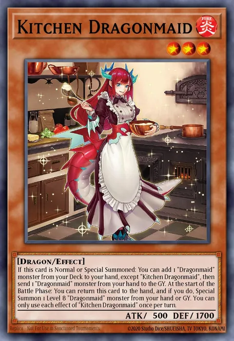Kitchen Dragonmaid trading card