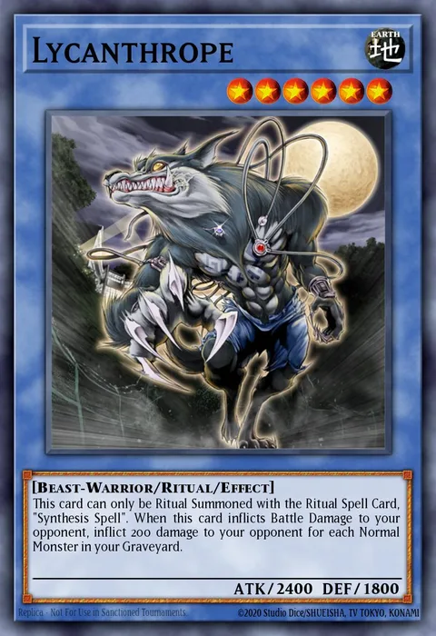 Lycanthrope trading card