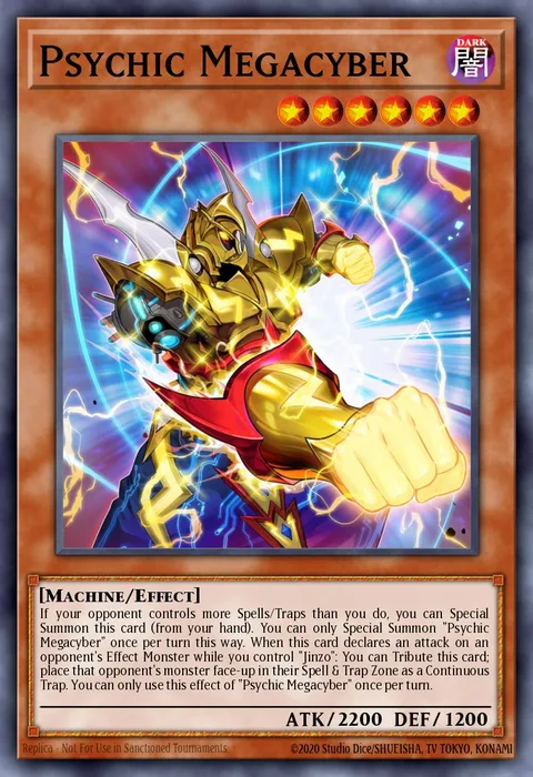 Psychic Megacyber trading card