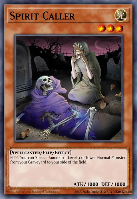 Spirit Caller trading card