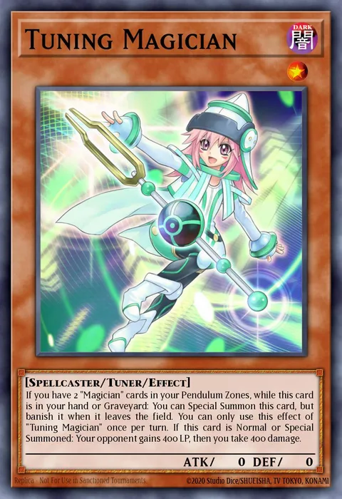 Tuning Magician trading card