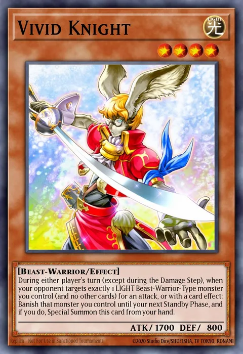 Vivid Knight trading card