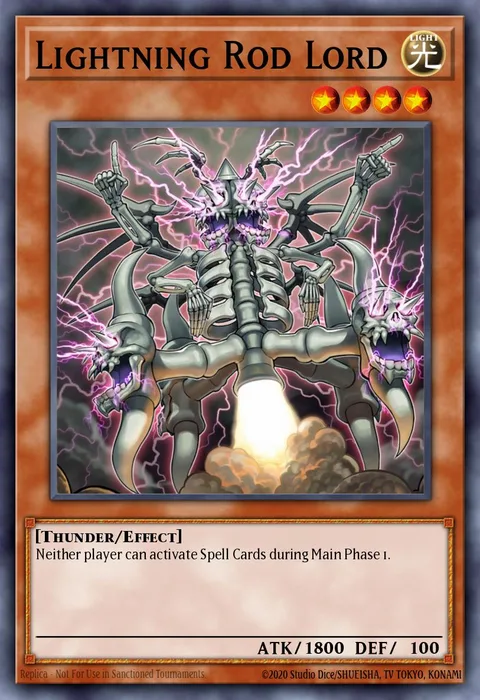 Lightning Rod Lord trading card