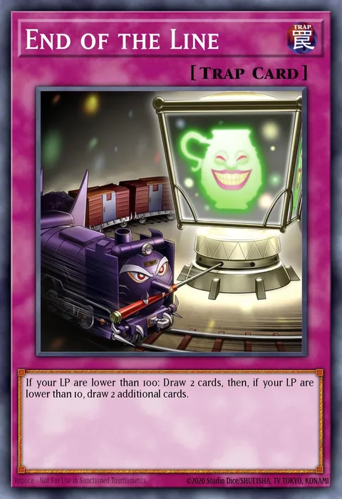 End of the Line trading card