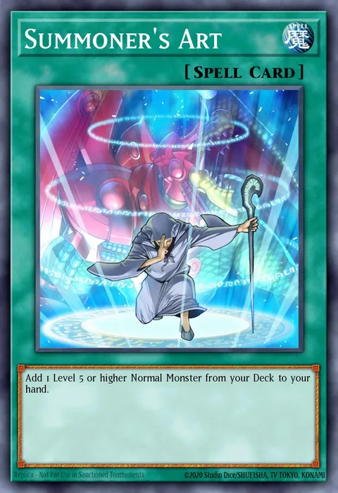 Summoner's Art trading card