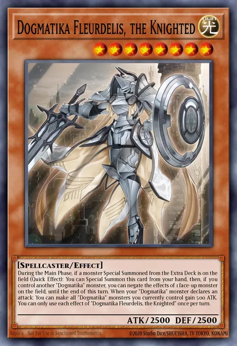 Dogmatika Fleurdelis, the Knighted trading card