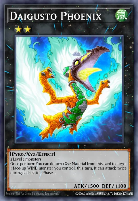 Daigusto Phoenix trading card