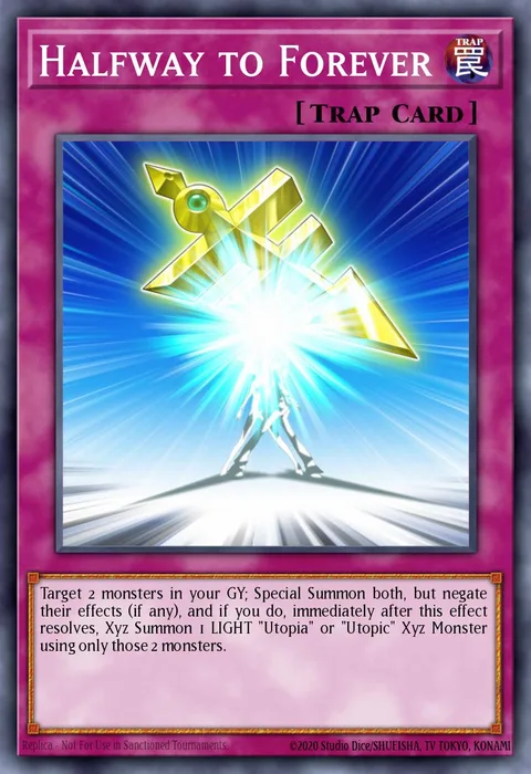 Halfway to Forever trading card