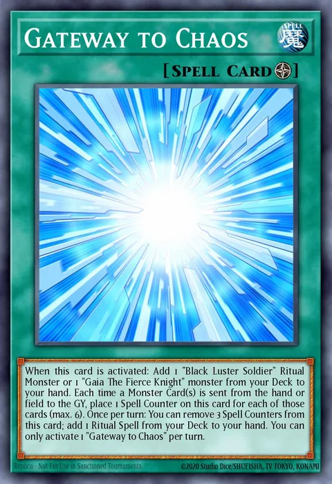 Gateway to Chaos trading card