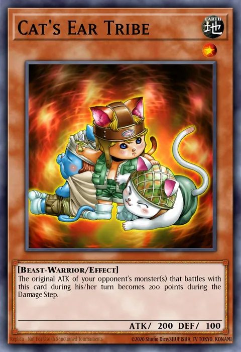 Cat's Ear Tribe trading card
