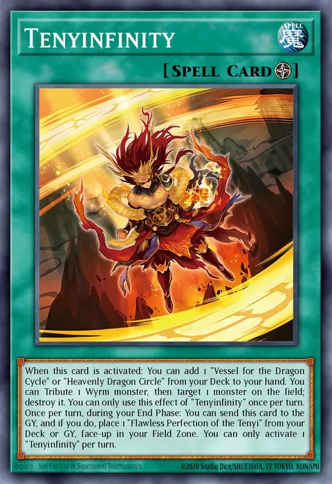 Tenyinfinity trading card