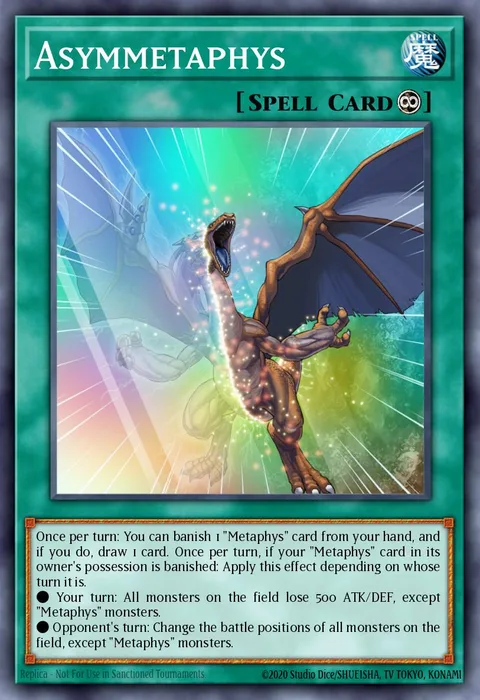 Asymmetaphys trading card