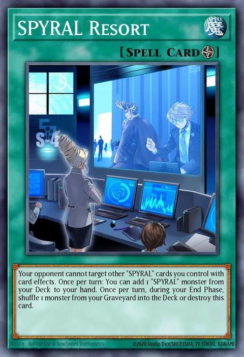 SPYRAL Resort trading card