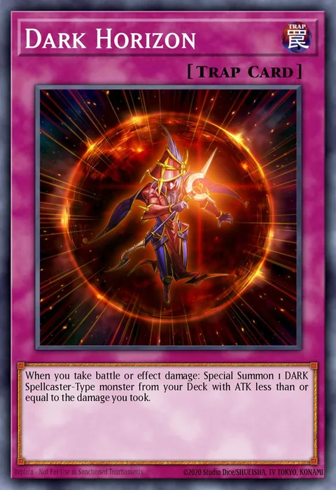Dark Horizon trading card