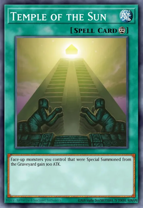 Temple of the Sun trading card