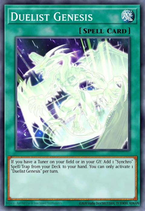 Duelist Genesis trading card