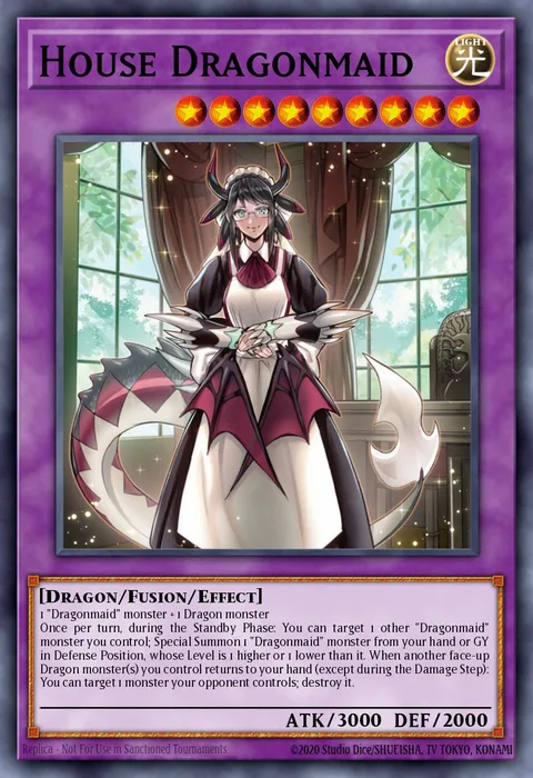 House Dragonmaid trading card