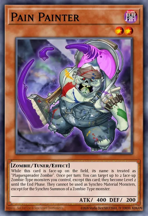 Pain Painter trading card