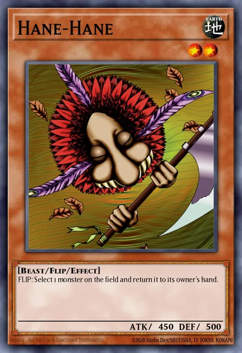 Hane-Hane trading card