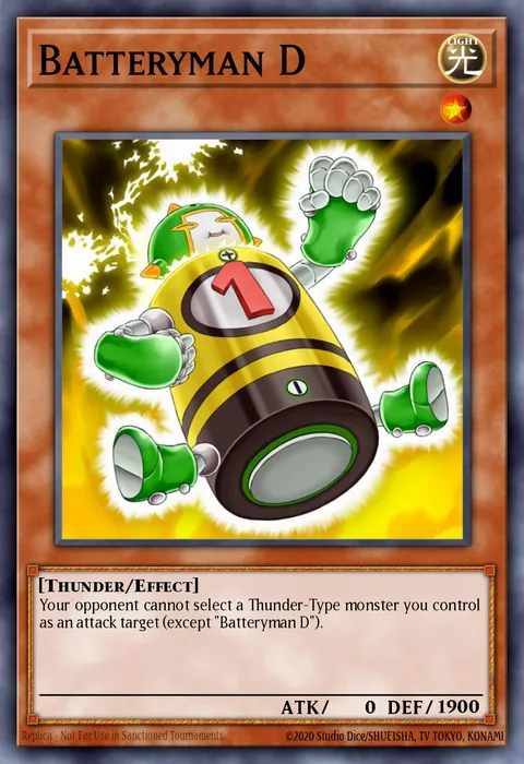 Batteryman D trading card