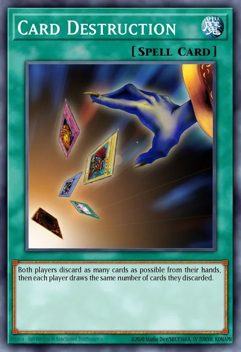 Card Destruction trading card